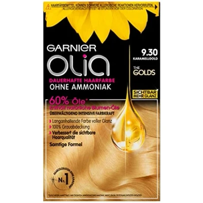 Abbildung von Garnier Olia dauerhafte Haarfarbe Nr. 9.30 Karamellgold 1 Stk.