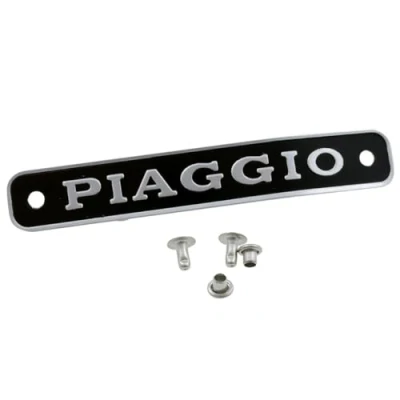 Abbildung von 2EXTREME Schriftzug Emblem für Sitzbank kompatibel Piaggio 88x12 mm, Nieten