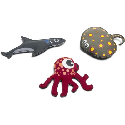Abbildung von BS Toys Diving Animals Shark RAY &amp; Octopus Wasserspielzeug für Kinder, Größe: One Size, Multi coloured