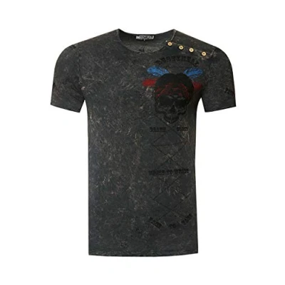 Abbildung von Rusty Neal Tshirt print, Herren, Größe: XL, Anthrazit