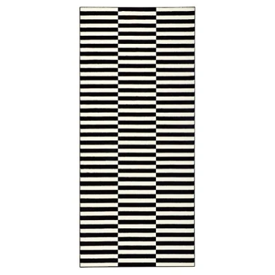 Abbildung von HANSE Home Läufer &quot;Panel&quot;, rechteckig, Kurzflor, Streifen, Teppich, Muster, Esszimmer, Wohnzimmer, Flur