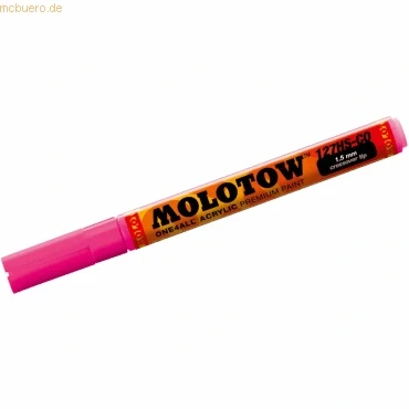 Abbildung von Molotow Permanentmarker One4All 127 HS CO nachfüllbar 1,5mm neonpink f