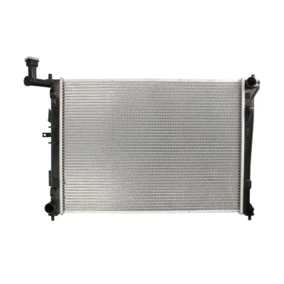 Abbildung von THERMOTEC D70301TT Kühler, Motorkühlung für Fahrzeuge mit/ohne Klimaanlage 458 600 16 Schaltgetriebe Kühlrippen gelötet HYUNDAI: i30 I Kombi