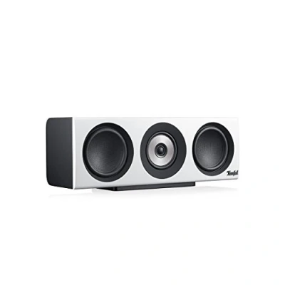 Abbildung von Teufel Definion 3 HiFi Center Lautsprecher High End mit außergewöhnlich präziser Wiedergabe weiß/schwarz