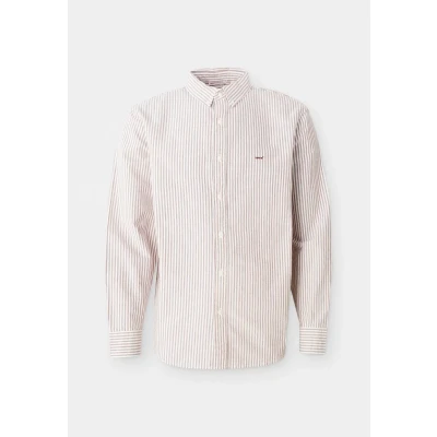 Abbildung von Levi&#039;s Herren Authentic Hemd mit Button Down Kragen, Waylon Stripe Russet, M