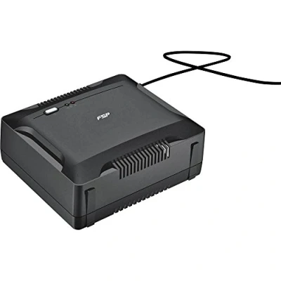 Abbildung von FSP Nano USV 600 VA / 360 W, Simulierte Sinuskurve, Ausgezeichneter Mikroprozessor Steuerung garantiert hohe Zuverlässigkeit
