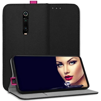 Abbildung von mtb more energy® Schutz Tasche Bookstyle für Xiaomi Mi 9T / Pro (6.39&#039;&#039;) schwarz Kunstleder Klapp Cover Hülle Wallet Case