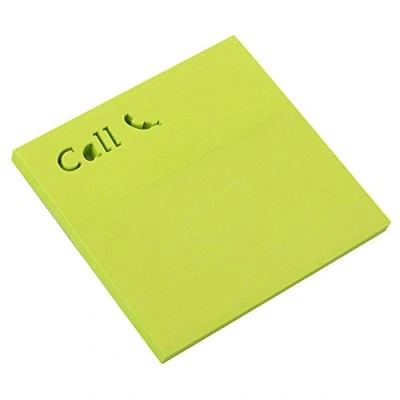 Abbildung von Smart by Leviatan 110534 Notizzettel klebend Sticky Notes selbstklebend Haftnotizen 75x75mm 50 Blatt Call