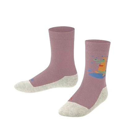 Abbildung von Falke Active Crocodiles Anatomical Plush SOLE Socken Brick für Kinder, Größe: 19 22,