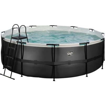 Abbildung von EXIT Pool ø427cm Black Leather