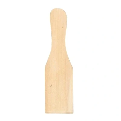 Abbildung von Easy Make CMKU6166 Set 6 ESPÁTULAS Madera 15x4 cm, Holz, Beige, One Size