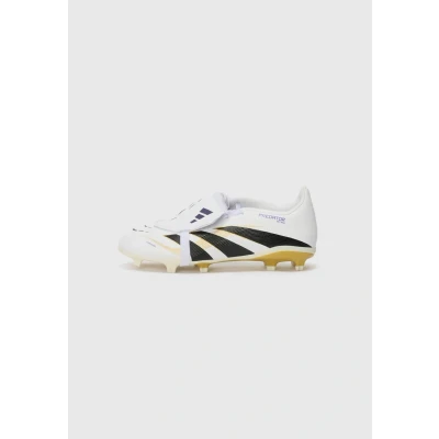 Abbildung von adidas Performance Predator League Unisex Fußballschuh Nocken White/core black/goldcoloured für Kinder, Größe: 28, black/gold coloured