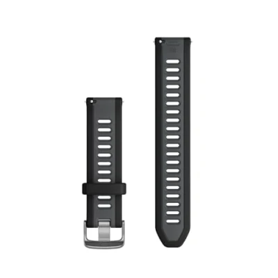 Abbildung von Garmin Schnellwechsel Armband 20mm, passend für Venu, Venu 2Plus, SQ/ SQ2, vivoactive 3/ 5, vivomove Serie, Forerunner 55/ 245/ 645, Approach S40/ S42/ S12, D2 Air