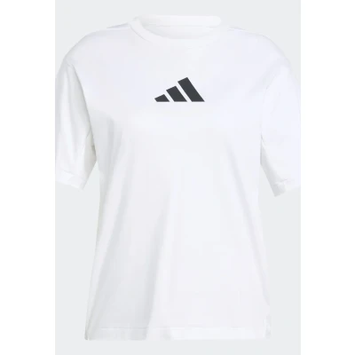 Abbildung von adidas Sportswear TEE Tshirt print, Damen, Größe: Medium, White