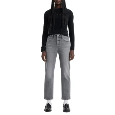 Abbildung von Levi&#039;s 501 CROP Jeans Straight Leg, Damen, Größe: 25x28, Hit the road