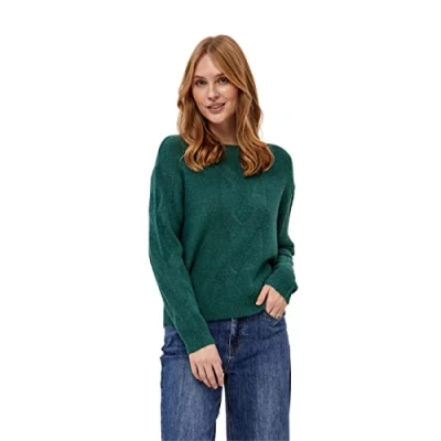 Abbildung von DESIRES Damen Kastella O neck Pullover Blau Xl