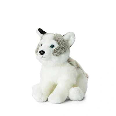 Abbildung von WWF Plüsch WWF12694 Plüschkolletion World Wildlife Fund Husky Plüschtier, Mehrfarbig, 23 cm