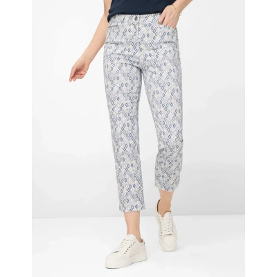 Abbildung von BRAX Style Lorella Chino, Damen, Größe: 46xR, Azur blue