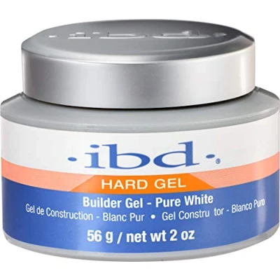 Abbildung von IBD Hard Gel UV Builder Pure White, 1er Pack (1 x 56 g)