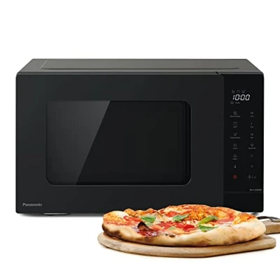 Abbildung von Panasonic NN K36NBMEPG, Mikrowellengrill, 24 l, Leistung 900 W, 8 automatische Programme, Kombi Kochen, Quick 30 Funktion, Schwarz