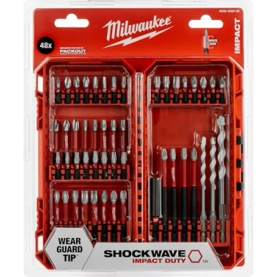 Abbildung von Milwaukee Bit Set Shockwave 48 tlg., Set, St.,