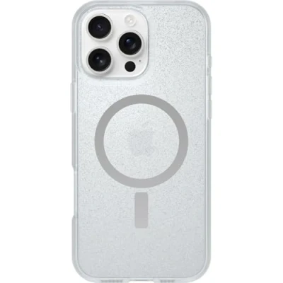 Abbildung von OtterBox Sleek Series MagSafe Hülle für iPhone 16 Pro Max, stoßfest, sturzsicher, ultraschlank, schützende Hülle, Getestet nach Militärstandard, Stardust, Keine Einzelhandelsverpackung