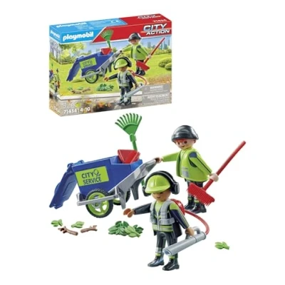 Abbildung von Playmobil City Action Stadtreinigungsteam, 4 Jahr(e), Mehrfarbig