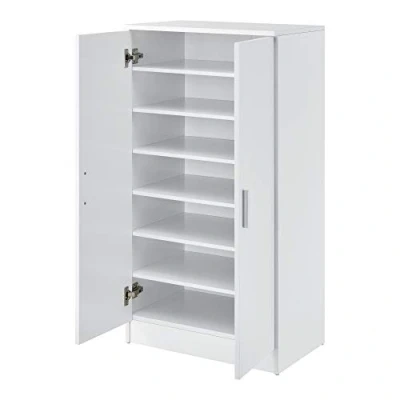 Abbildung von en.casa Schuhschrank mit 2 Türen 108x55x35cm in verschiedenen Farben