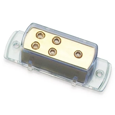 Abbildung von Sinuslive Stromverteiler VB1 4 1x Eingang bis 25mm² auf 4x Ausgang 10mm²