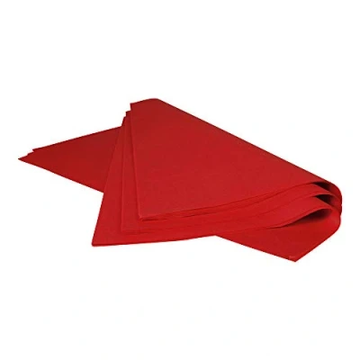 Abbildung von Clairefontaine 393606C Ries (mit 480 Blatt Seidenpapier, 50 x 75 cm, 18 g/qm, ideal für Deko und Bastelprojekte) 1 rot