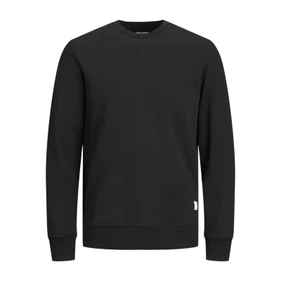 Abbildung von Jack &amp; Jones Unisex Sweatshirt, Herren, Größe: Medium, Black