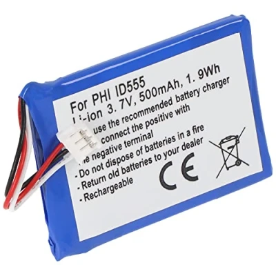 Abbildung von AccuCell Akku passend für den Philips ID555, ID5551B/38, ID5552B/38