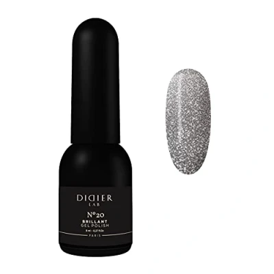 Abbildung von DidierLab Premium UV Nagellack Brillant No.20 Gel Farbgel für Gelnägel Auftrag von 1 oder 2 Schichten Nägel Stark Pigmentiert Polish