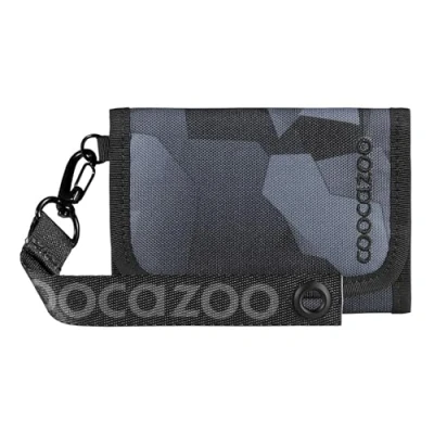 Abbildung von coocazoo MIT Sichtfenster Geldbörse für Kinder, Größe: One Size, Grey rocks