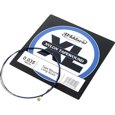 Abbildung von D&#039;Addario TWB035 Nylon Tape Wound Bass Guitar Single String, .035