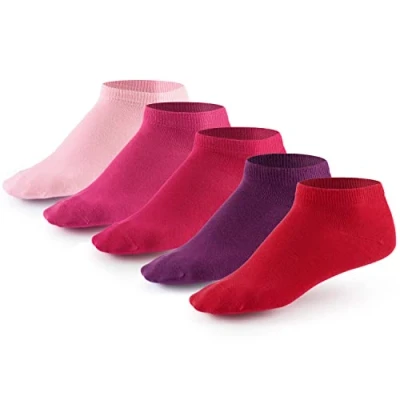 Abbildung von 10 Paar Sneaker Socken von Mat &amp; Vic&#039;s für Sie und Ihn Cotton classic (43 46, Berry Colors rot rosa pink lila) 35 36 37 38 39 40 41 42 43 44 45 46 47 48 49 50