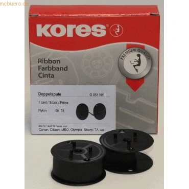 Abbildung von Kores Farbband Gr. 51 Nylon violett