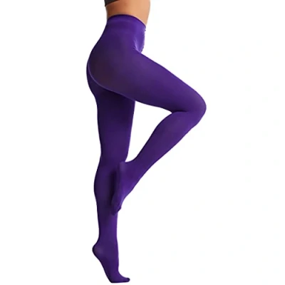 Abbildung von Frola Nur die Damen Strumpfhose 80 Den Blickdicht Microfaser Weich Damenstrumpfhose (S M, Indigo)