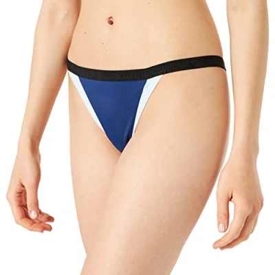 Abbildung von sloggi shore Damen Blue Acara Tanga Bikini Unterteile, Twilight Blue, S