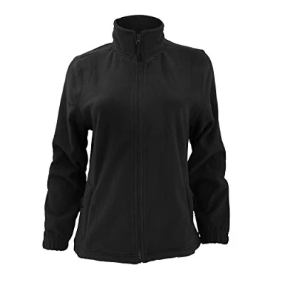 Abbildung von SOLS Damen North Fleece Jacke mit durchgehendem Reißverschluss (Large) (Vintage Schwarz) L,Vintage Schwarz