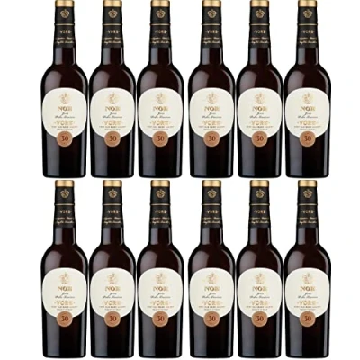Abbildung von González Byass Noé Pedro Ximénez VORS halbe Flasche Sherry weiß dulce süß vegan Jerez Spanien I Visando Paket (12 Flaschen)