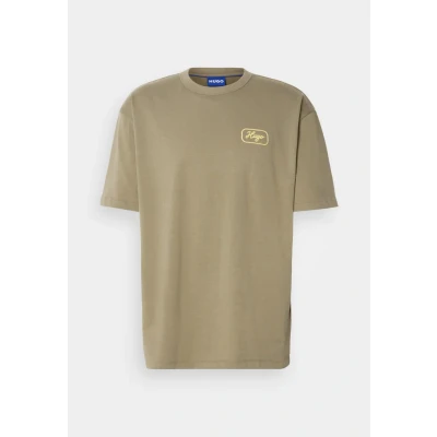 Abbildung von HUGO Nampie Tshirt print, Herren, Größe: Medium, Open green