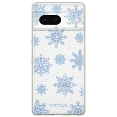 Abbildung von Babaco ERT Group Handyhülle für Google Pixel 7 Original und offiziell Lizenziertes Muster Winter 004 optimal an die Form des Handy angepasst, hülle aus TPU