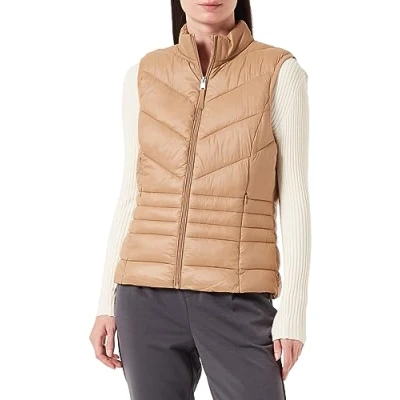 Abbildung von VERO MODA Damen VMSORAYASIV AW23 Short Waistcoat BOOS Weste, Tigers Eye, M