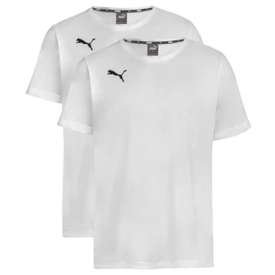 Abbildung von PUMA T Shirt 2er Pack Doppelpack White Gr. M