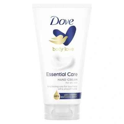 Abbildung von Dove Feuchtigkeitsspendende Handcreme, essentielle Ernährung, spendet Feuchtigkeit und pflegt die Haut, 75 ml, 6 Stück