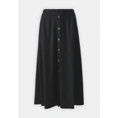 Abbildung von JDY Jdybirdie MIDI Button Skirt Alinienrock, Damen, Größe: XS, Black