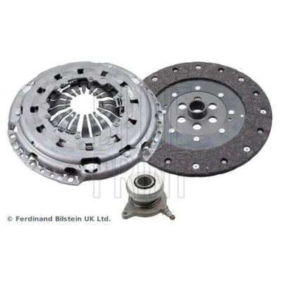 Abbildung von BLUE PRINT ADBP300067 Kupplungssatz dreiteilig mit Zentralausrücker, synthetischem Fett 241 VOLVO: V70 2, S60 I, XC70 I Cross Country