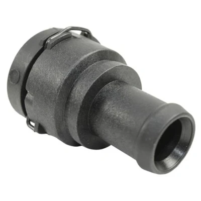 Abbildung von METZGER 4010161 Flansch Kunststoff von Kupplungsstück nach Heizungskühler VOLKSWAGEN: Golf 4 Variant, Schrägheck, Bora Variant
