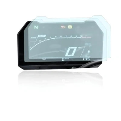 Abbildung von Tachoschutzfolie Displayschutzfolie passend für Yamaha YZF R7 R 7 2022+ 2x Anti Glare